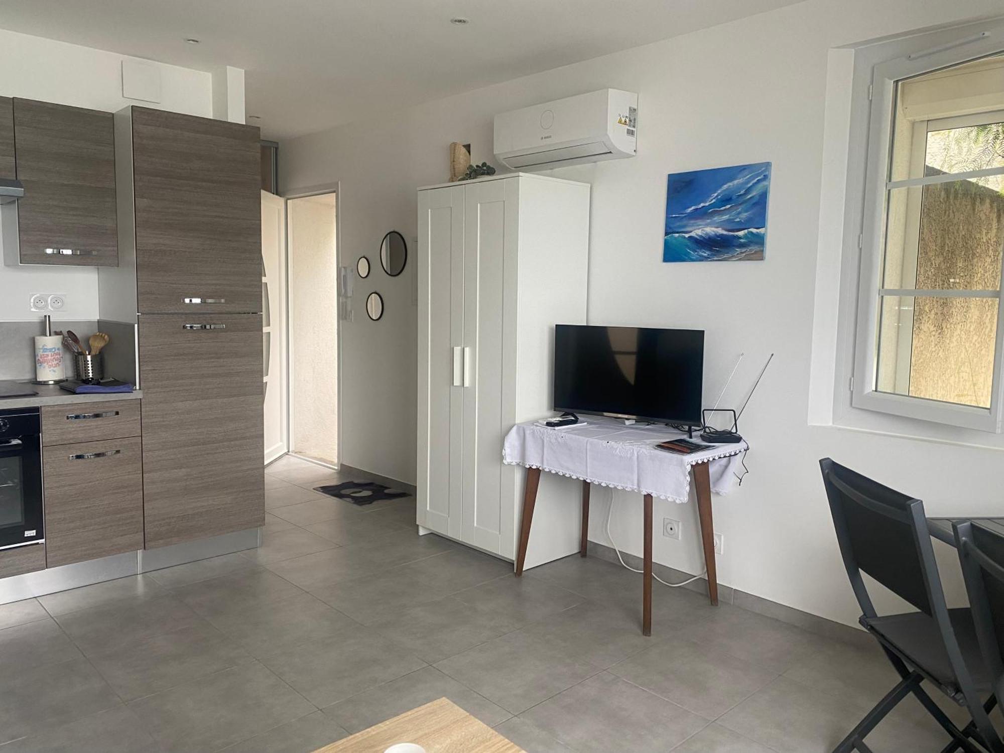 Splendide Studio Miramar Vue Mer Avec Terrasse Bandol Buitenkant foto